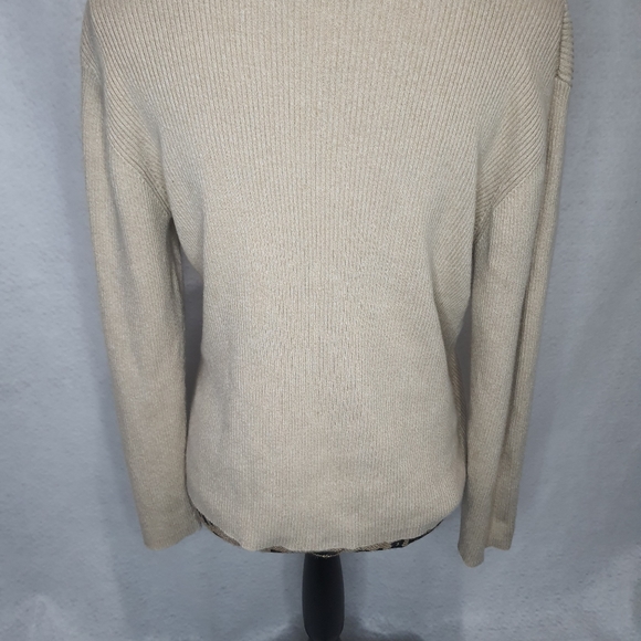 Liz Claiborne Long Sleeve Cotton Sweater XL - Picture 4 of 6